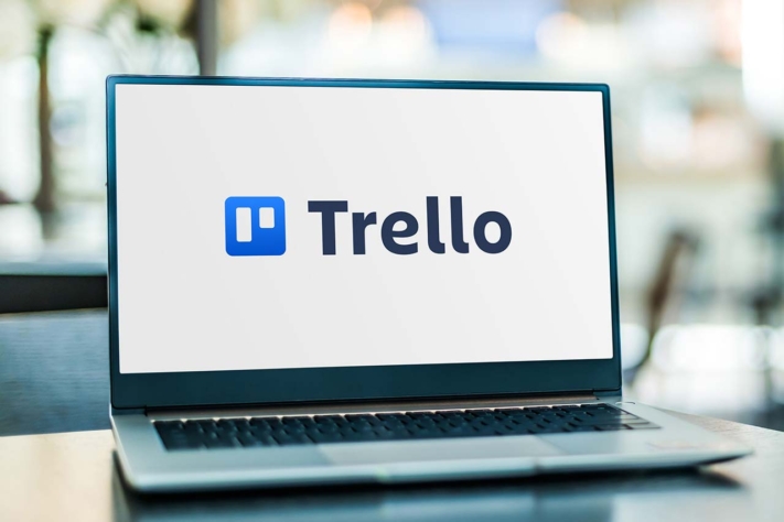 Trello as an agile project management tool.