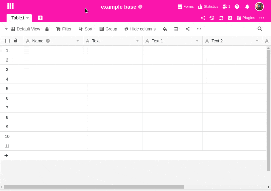 Importar un archivo de Excel como una nueva tabla
