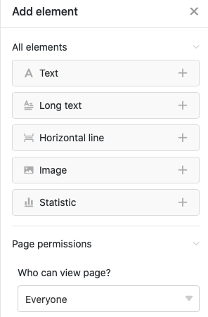 Configuración del tipo de página: Página individual