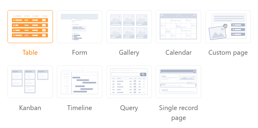 Seitentypen Universal App