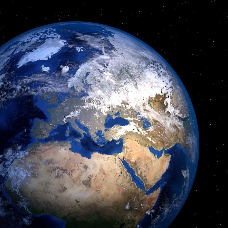 Planeta Terra - A Europa vista do espaço