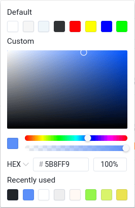 Color Picker introduced SeaTable 5.1